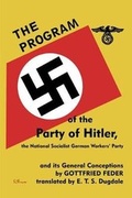 Cover: The Program of the Party of Hitler - Blurb