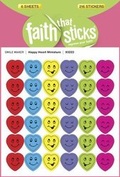 Cover: Happy Heart Miniature - Faith That Sticks Stickers - Tyndale House Publishers