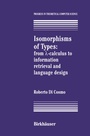 Cover: Isomorphisms of Types - Springer-Verlag New York Inc.