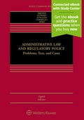 Cover: Administrative Law and Regulatory Policy - Wolters Kluwer Law & Business
