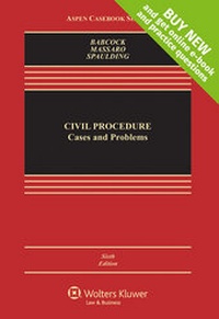 Enlarge image Cover: Civil Procedure - Wolters Kluwer Law & Business