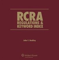 Bild: RCRA Regulations & Keyword Index - Aspen Publishers Inc.,U.S.