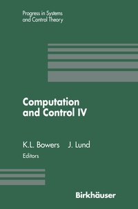 Enlarge image Cover: Computation and Control IV - Birkhauser Boston Inc