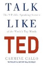 Cover: Talk Like TED - Pan Books