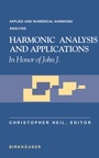 Cover: Harmonic Analysis and Applications - Birkhauser Boston Inc