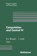 Cover: Computation and Control IV - Springer-Verlag New York Inc.