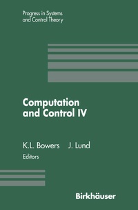 Enlarge image Cover: Computation and Control IV - Springer-Verlag New York Inc.