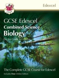 Cover: GCSE Combined Science for Edexcel Biology Student Book (with Online Edition) - Coordination Group Publications Ltd (CGP)