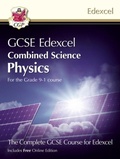 Cover: GCSE Combined Science for Edexcel Physics Student Book (with Online Edition) - Coordination Group Publications Ltd (CGP)