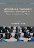 Cover: Criminalising Peacekeepers - Palgrave Macmillan