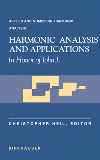 Abbildung von: Harmonic Analysis and Applications - Birkhäuser