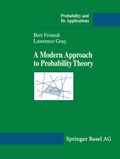 Cover: A Modern Approach to Probability Theory - Birkhauser Boston