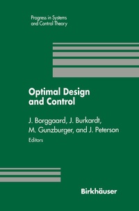 Enlarge image Cover: Optimal Design and Control - Birkhauser Boston Inc