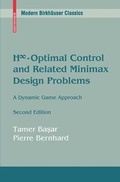Cover: H8-Optimal Control and Related Minimax Design Problems - Birkhauser Boston Inc