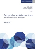 Cover: Den spezialisierten Anderen verstehen - Waxmann Verlag GmbH