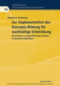 Abbildung von: Zur Implementation des Konzepts Bildung für nachhaltige Entwicklung - Waxmann Verlag GmbH