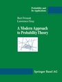 Cover: A Modern Approach to Probability Theory - Birkhauser