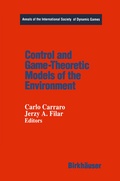 Cover: Control and Game-Theoretic Models of the Environment - Springer-Verlag New York Inc.