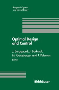 Abbildung von: Optimal Design and Control - Birkhäuser
