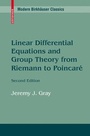 Cover: Linear Differential Equations and Group Theory from Riemann to Poincare - Birkhauser Boston Inc