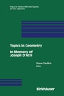 Cover: Topics in Geometry - Springer-Verlag New York Inc.
