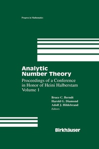 Enlarge image Cover: Analytic Number Theory - Springer-Verlag New York Inc.