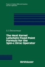 Cover: The Heat Kernel Lefschetz Fixed Point Formula for the Spin-c Dirac Operator - Birkhauser Boston Inc