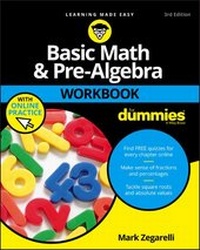 Abbildung von: Basic Math and Pre-Algebra Workbook For Dummies - Wiley