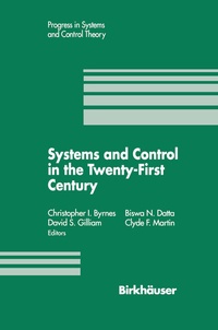 Abbildung von: Systems and Control in the Twenty-First Century - Birkhauser Boston Inc