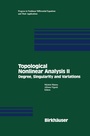 Cover: Topological Nonlinear Analysis II - Birkhauser Boston Inc