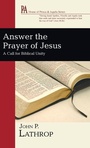 Cover: Answer the Prayer of Jesus - Wipf & Stock Publishers
