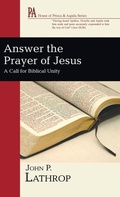 Cover: Answer the Prayer of Jesus - Wipf & Stock Publishers