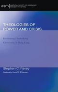 Cover: Theologies of Power and Crisis - Wipf & Stock Publishers