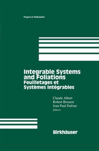 Abbildung von: Integrable Systems and Foliations - Birkhauser Boston Inc