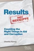 Cover: Results not Receipts - Center for Global Development