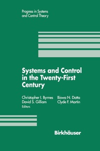 Enlarge image Cover: Systems and Control in the Twenty-First Century - Springer-Verlag New York Inc.