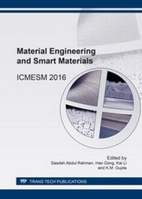 Enlarge image Cover: Material Engineering and Smart Materials - Trans Tech Publications Ltd