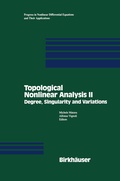 Cover: Topological Nonlinear Analysis II - Springer-Verlag New York Inc.