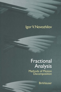 Abbildung von: Fractional Analysis - Birkhäuser