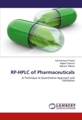 Cover: RP-HPLC of Pharmaceuticals - LAP Lambert Academic Publishing