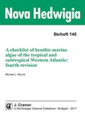 Cover: A checklist of benthic marine algae of the tropical and subtropical Western Atlantic: fourth revision - Borntraeger