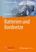 Cover: Batterien und Bordnetze - Springer Vieweg