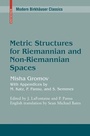 Cover: Metric Structures for Riemannian and Non-Riemannian Spaces - Birkhauser Boston Inc