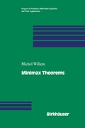 Cover: Minimax Theorems - Springer-Verlag New York Inc.