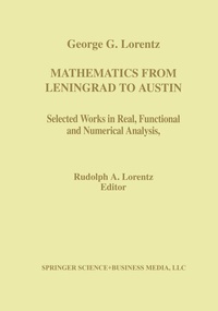 Abbildung von: Mathematics from Leningrad to Austin - Birkhauser Boston Inc