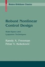 Cover: Robust Nonlinear Control Design - Birkhauser Boston Inc