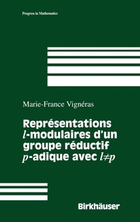 Abbildung von: Representations modulaires des groupes reductifs p-adiques. Representations cuspidales de GL(n) - Birkhauser Boston Inc