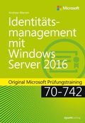 Cover: Identit&auml;tsmanagement mit Windows Server 2016 - dpunkt