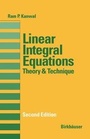 Cover: Linear Integral Equations - Birkhauser Boston
