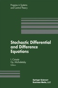 Cover: Stochastic Differential and Difference Equations - Springer-Verlag New York Inc.